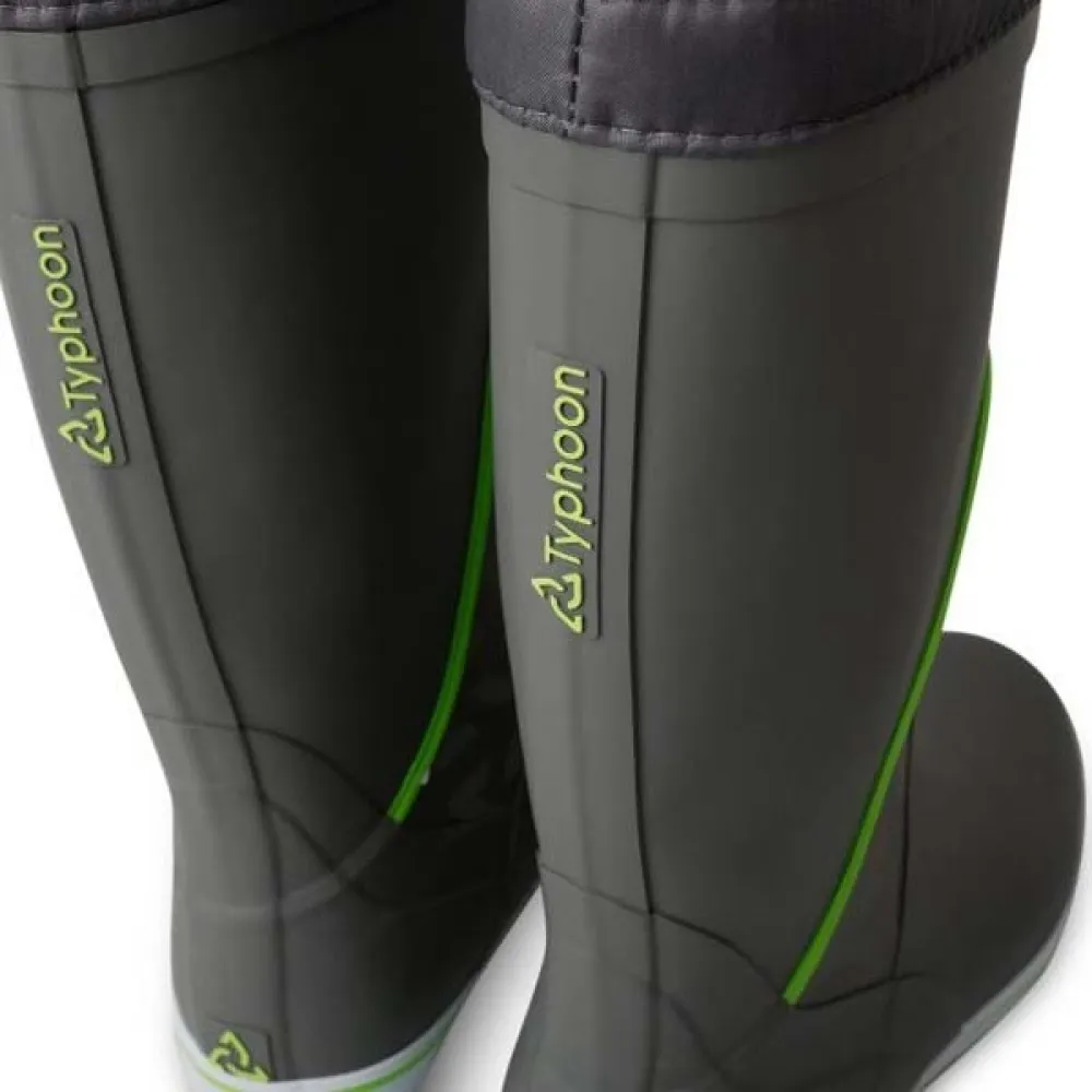 Купить Typhoon p202891 Сапоги Atlas Grey / Lime 40x35x15 EU 47 7ft.ru в интернет магазине Семь Футов