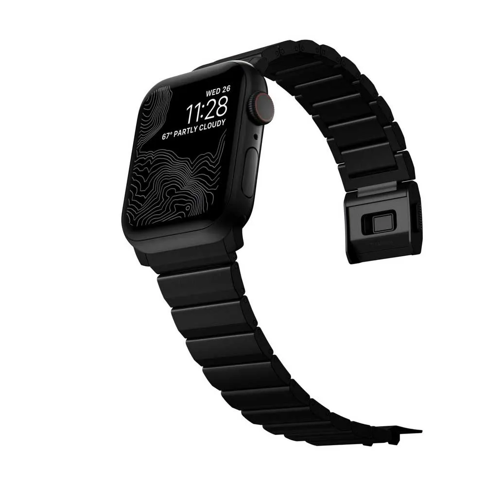 Купить Nomad nm014834858 Смарт-часы Strap Titanium V2 Black 20x8x2 7ft.ru в интернет магазине Семь Футов
