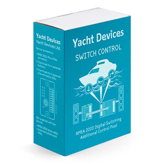 Купить Yacht devices NYD-019 NMEA 2000 Micro Мужской 10 Проволока Терминалы Контроль выключатель Multicolor 7ft.ru в интернет магазине Семь Футов