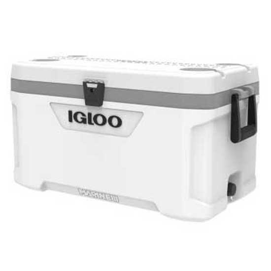 Купить Igloo coolers 71875 Latitude Marine Ultra 70 66L Жесткий портативный кулер White / Grey 75 x 42 x 41 cm 7ft.ru в интернет магазине Семь Футов
