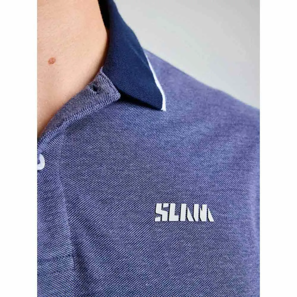 Купить Slam A108016S00-W13-S Поло с короткими рукавами Heba Evo Dark Navy S 7ft.ru в интернет магазине Семь Футов
