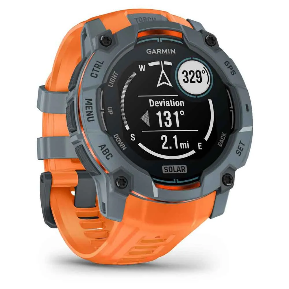 Купить Garmin 010-02935-01 Часы Instinct 3 50 mm Solar Оранжевый Grey / Orange 7ft.ru в интернет магазине Семь Футов