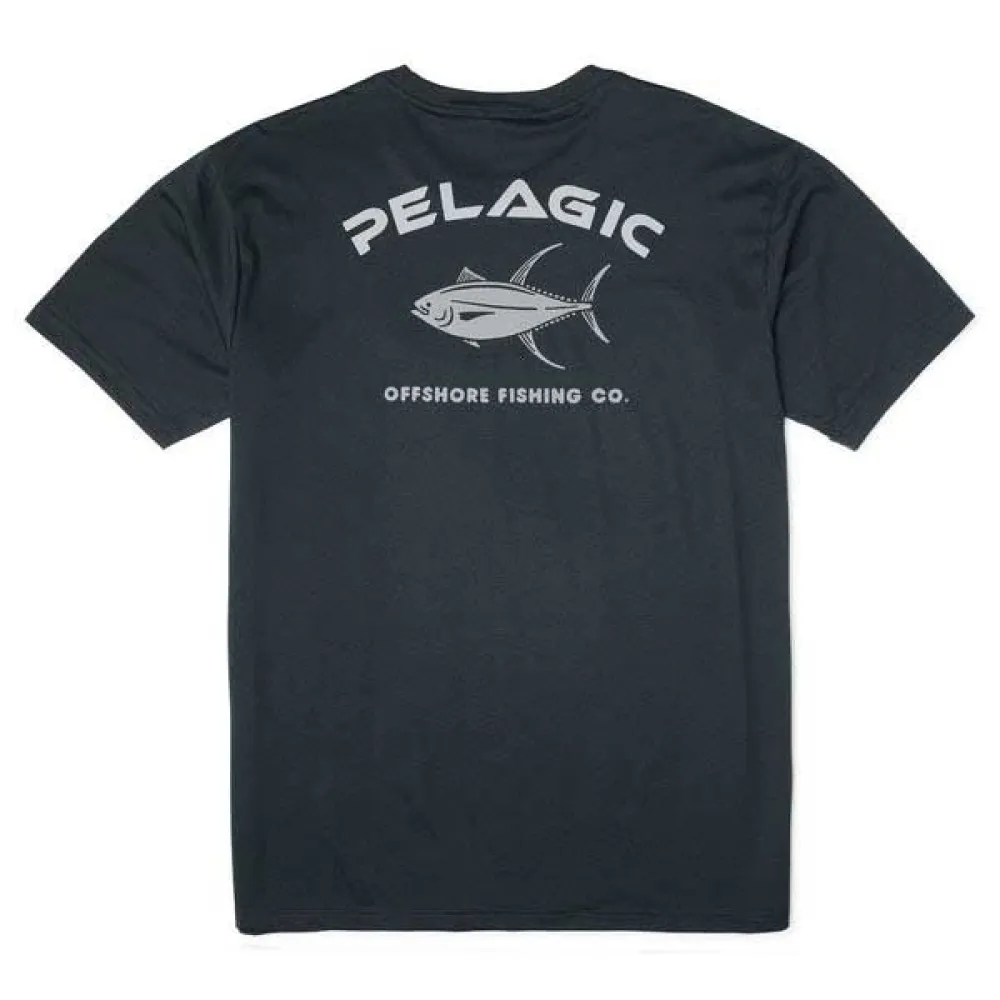 Купить Pelagic 1172253000-hny-xxl Футболка с коротким рукавом Premium Triblend Ahi Heather Navy 30x20x5 2XL 7ft.ru в интернет магазине Семь Футов