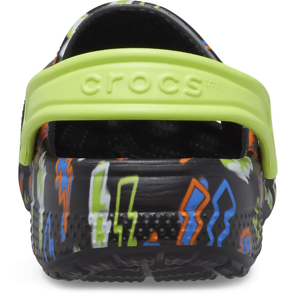 Купить Crocs 208309-001-c9 Деревянные башмаки Classic Lightning Bolt Black 35x25x15 EU 25 7ft.ru в интернет магазине Семь Футов