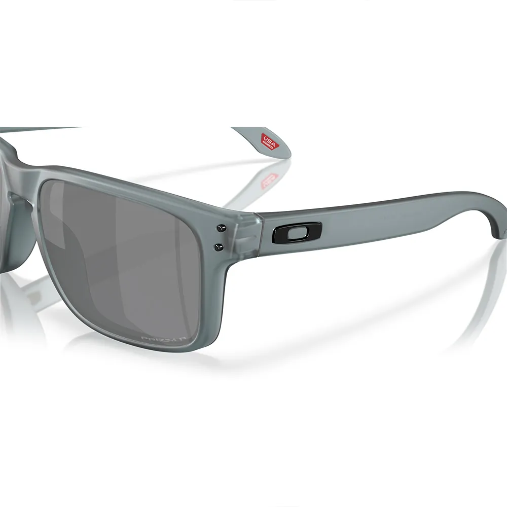 Купить Oakley OO9102-Z455-57 Поляризационные солнцезащитные очки Holbrook Бесцветный Matte Crystal Black Prizm Black Polar/CAT3 7ft.ru в интернет магазине Семь Футов