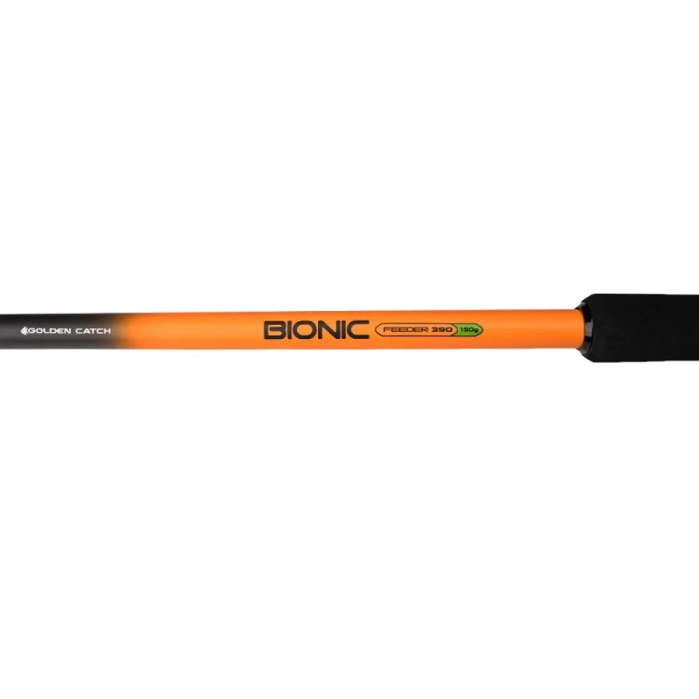 Купить Golden catch 2039072 карповая удочка Bionic Feeder Orange / Black 128x10x10 3.6 m 7ft.ru в интернет магазине Семь Футов