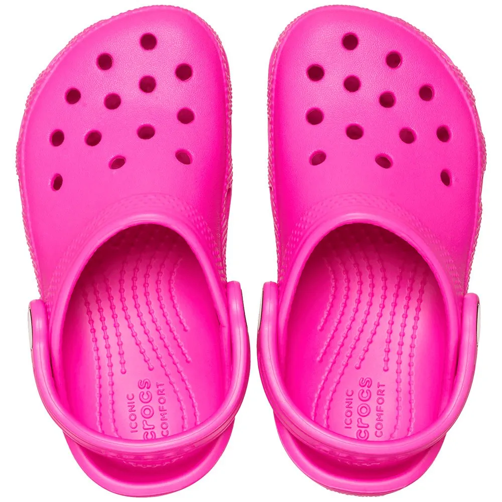 Купить Crocs 206990-6tw-c6 Деревянные башмаки Classic Clog T Pink Crush 35x25x15 EU 22 7ft.ru в интернет магазине Семь Футов