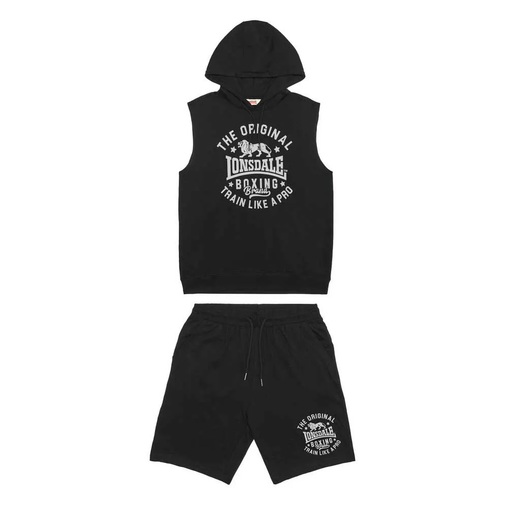 Купить Lonsdale 117839-1513-xxl Комплект без рукавов Shotley Black / Grey 25x15x10 2XL 7ft.ru в интернет магазине Семь Футов