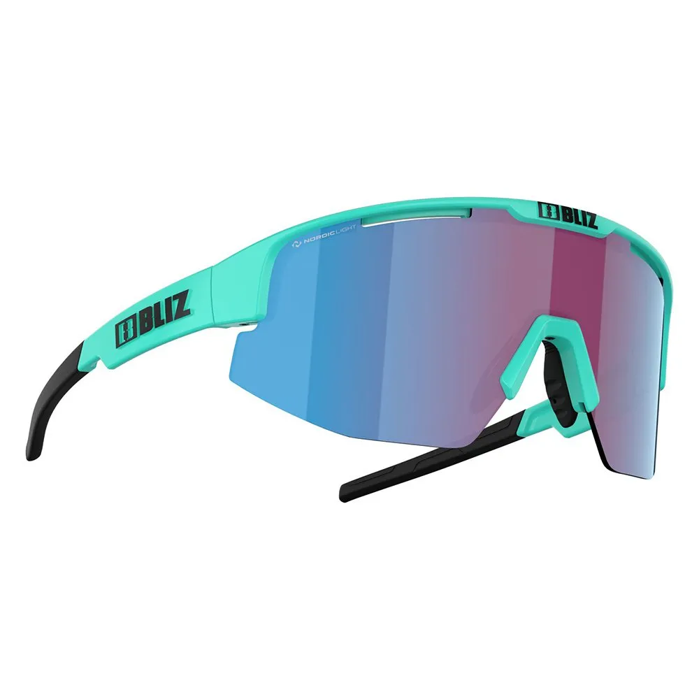 Купить Bliz Z52104-34N Matrix Nano Optics Nordic Light Солнцезащитные Очки Matt Black / Turquoise Begonia - Violet With Blue Multicoating/CAT2 7ft.ru в интернет магазине Семь Футов