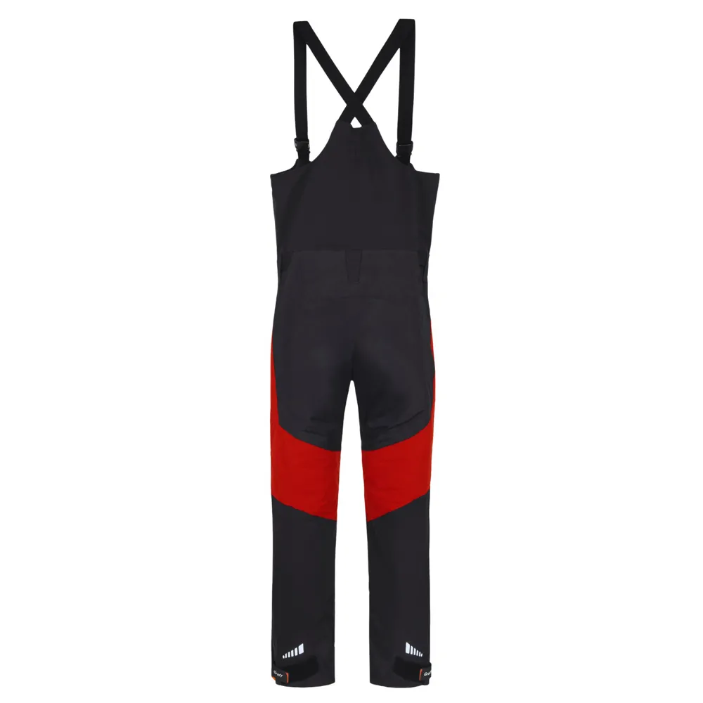 Купить Graff 719-o-b-4-m-176/182 брюки с бретелями Warmguard Winter 719-O-B-4 Black / Red 65x50x5 7ft.ru в интернет магазине Семь Футов