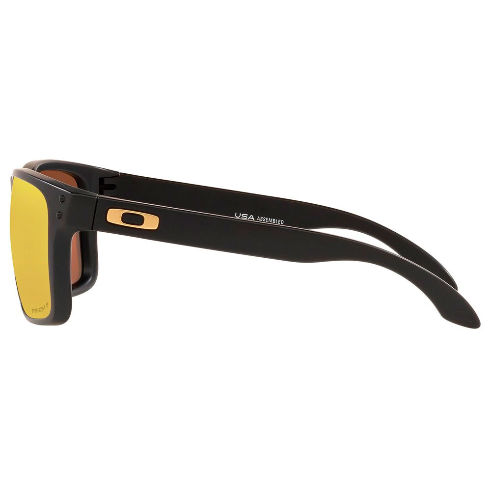 Купить Oakley OO9417-2359 Holbrook XL Prizm Поляризованные Очки Matte Black Prizm 24K Polarized/CAT3 7ft.ru в интернет магазине Семь Футов