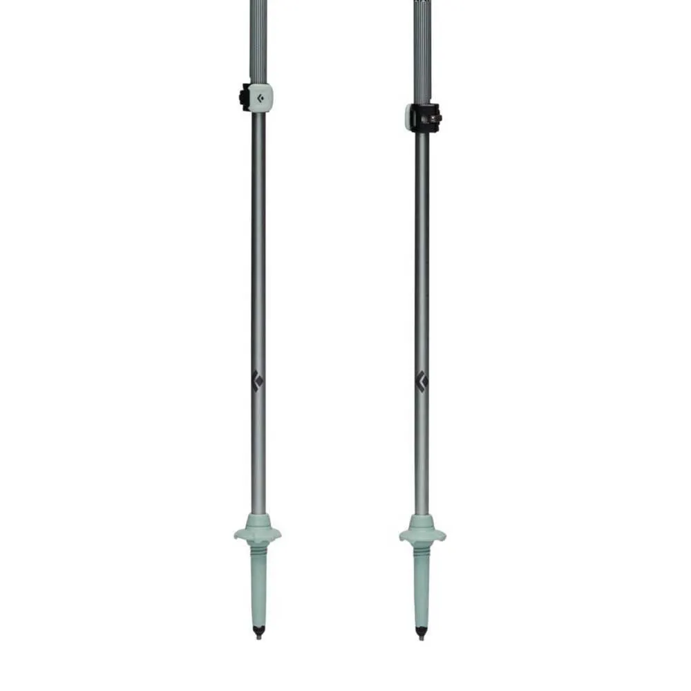 Купить Black diamond 110068-9481-M/L трости Pursuit Shock  Steel Grey / Foam Green 125-140 cm 7ft.ru в интернет магазине Семь Футов