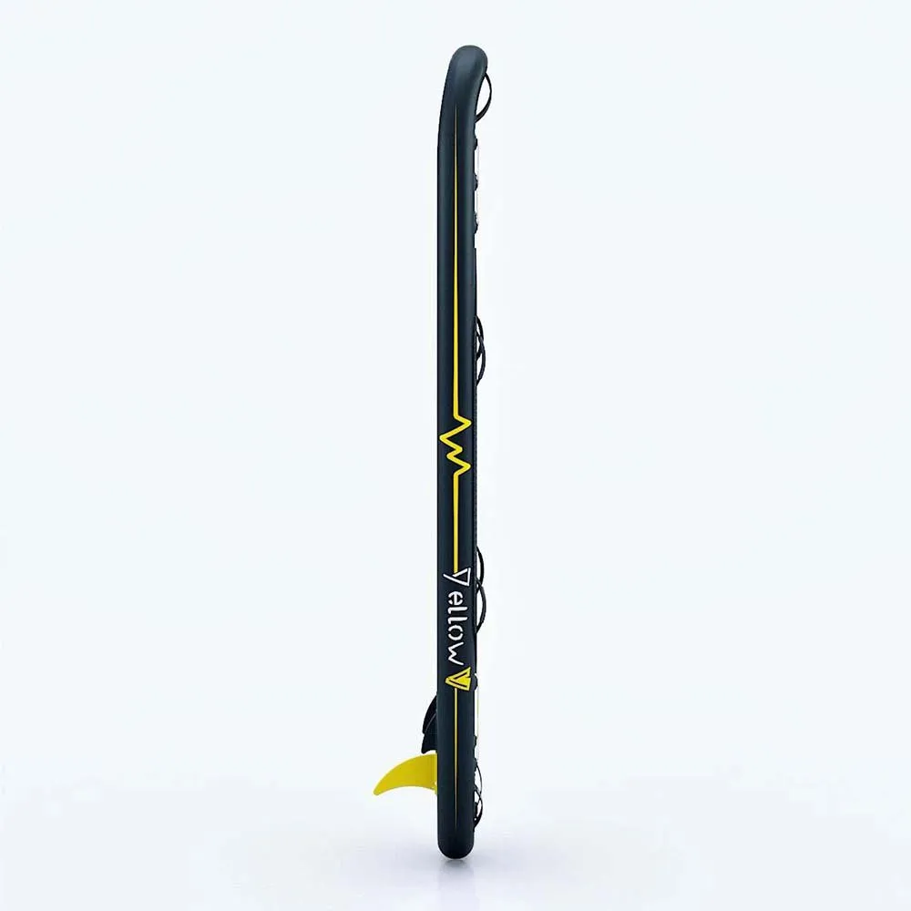 Купить YellowV yvsup11 Надувной комплект для падлбординга Heartbeat 11´0´´ Black / Yellow 90x50x30 335.3 cm 7ft.ru в интернет магазине Семь Футов