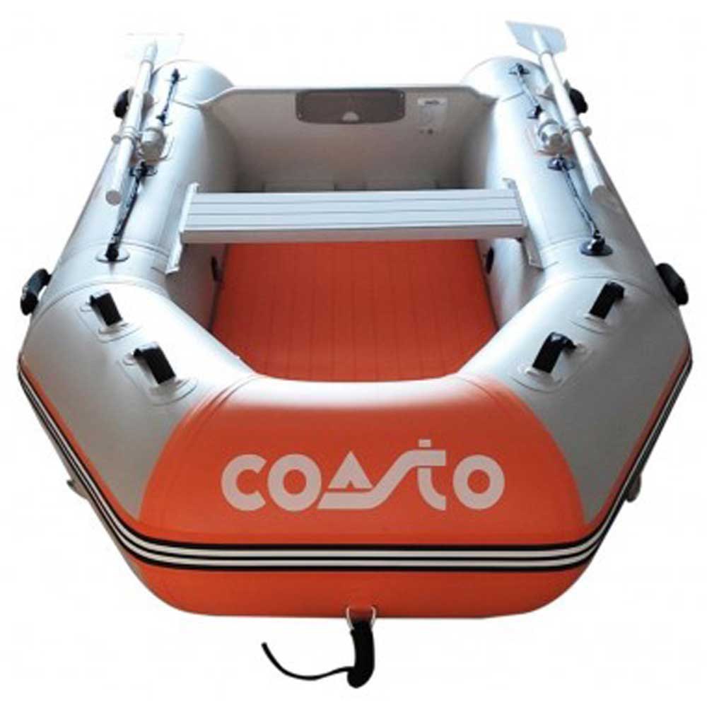 Купить Coasto 3700691413758 250 Развлекательная надувная лодка Серый Grey / Orange 3 Places  7ft.ru в интернет магазине Семь Футов