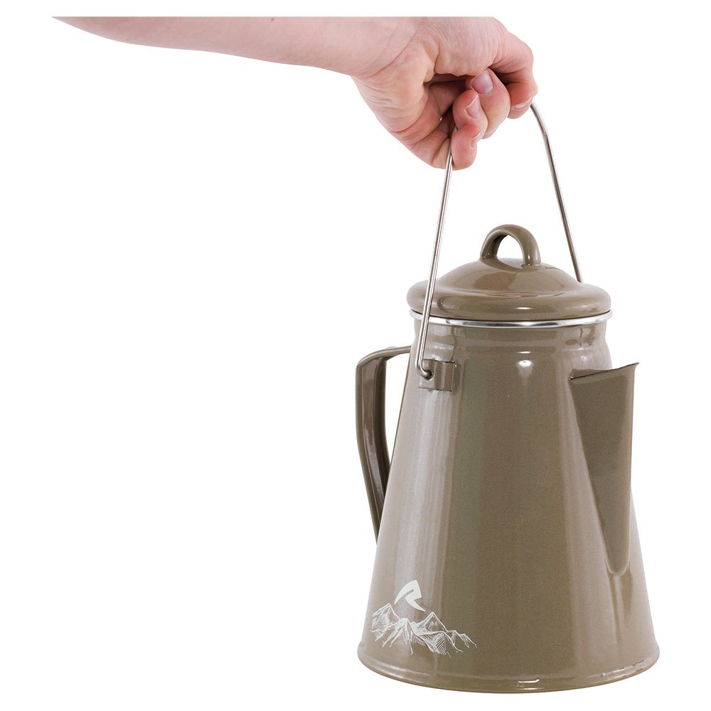 Купить Robens 690354 Tongass Enamel 2.1L Чайник  Khaki 7ft.ru в интернет магазине Семь Футов