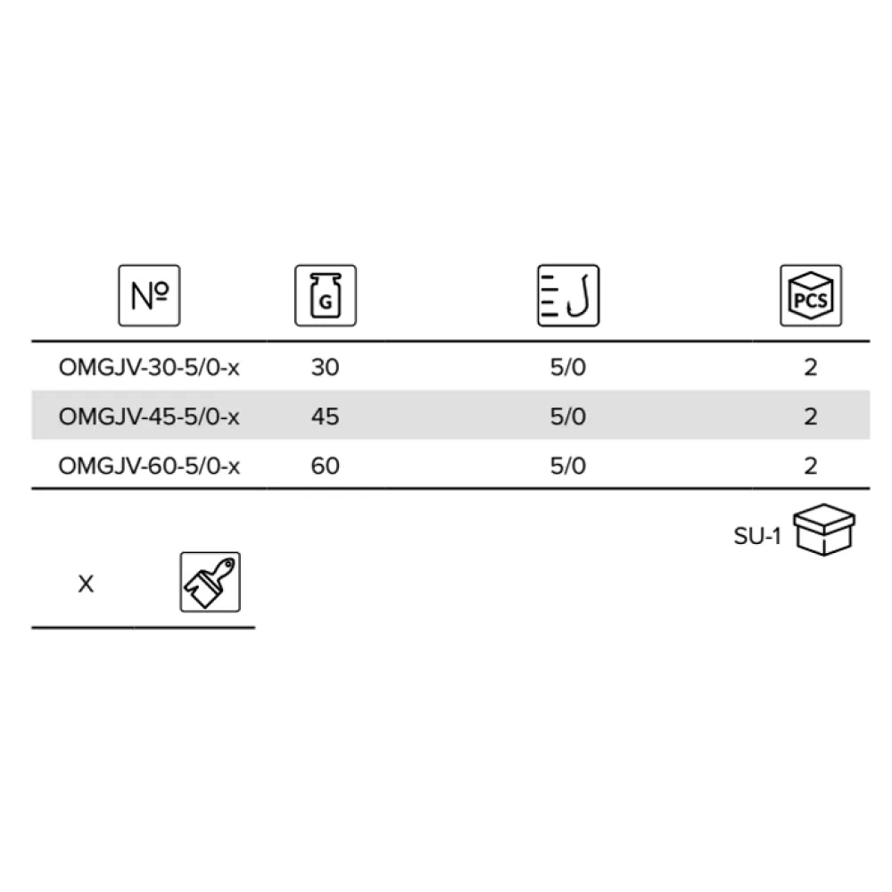 Купить Mikado OMGJV-30-5/0-NRO Джиг-головка Jaws Vertical OMGJV  Natural Roach 30 g 7ft.ru в интернет магазине Семь Футов