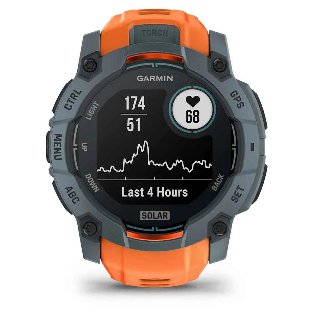 Купить Garmin 010-02935-01 Часы Instinct 3 50 mm Solar Оранжевый Grey / Orange 7ft.ru в интернет магазине Семь Футов