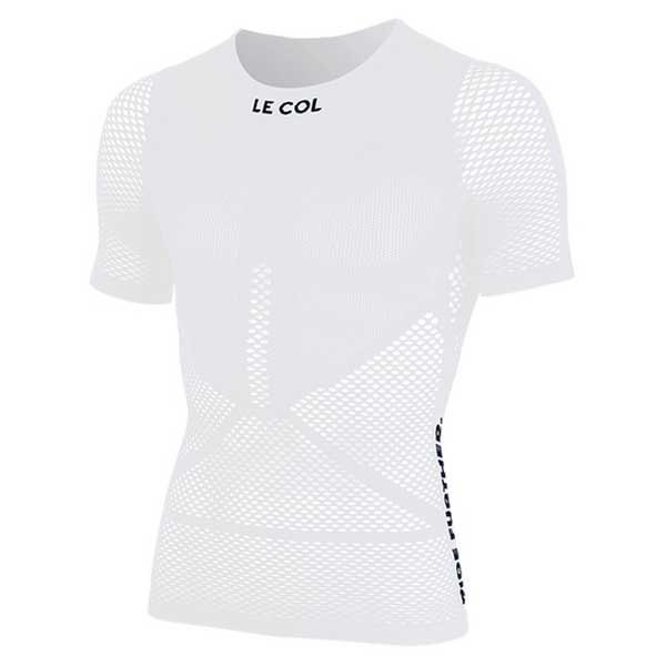 Купить Le col SHRT08-E-W Базовый слой с коротким рукавом Pro Mesh Белая White XS 7ft.ru в интернет магазине Семь Футов