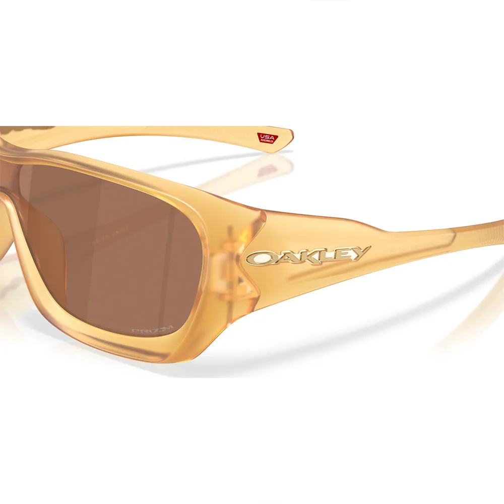 Купить Oakley OO9493-0430 Солнцезащитные очки De la salle Matte Trans Light Curry Prizm Tungsten/CAT3 7ft.ru в интернет магазине Семь Футов