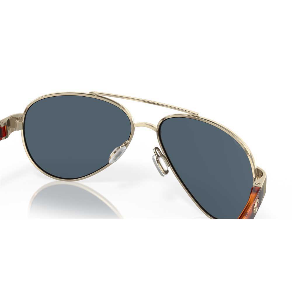 Купить Costa 06S4006-40060456 поляризованные солнцезащитные очки Loreto Rose Gold Gray 580P/CAT3 7ft.ru в интернет магазине Семь Футов