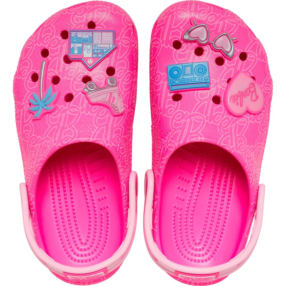 Купить Crocs 211406-90h-j3 Деревянные башмаки Mattel Pink Barbie Classic Multi 35x25x15 EU 34 7ft.ru в интернет магазине Семь Футов