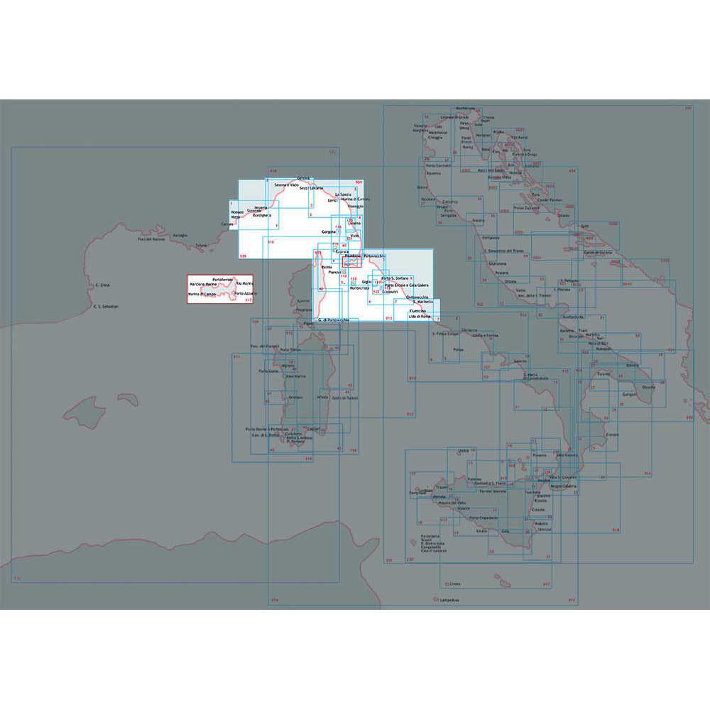 Купить Istituto idrografico 100005 Piombino-Monte Argentario Морские карты 7ft.ru в интернет магазине Семь Футов