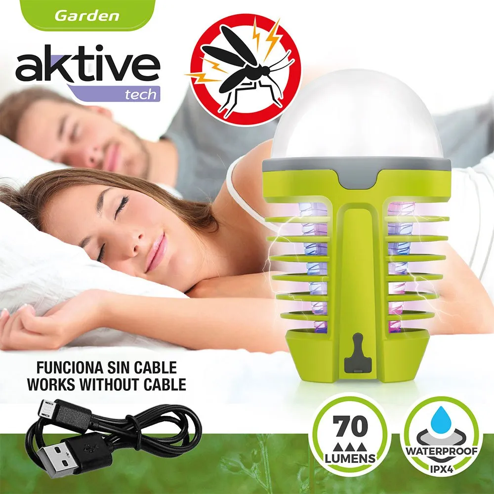Купить Aktive 61552 УФ-лампа от комаров с ночным светодиодным освещением Бесцветный Multicolor 7ft.ru в интернет магазине Семь Футов