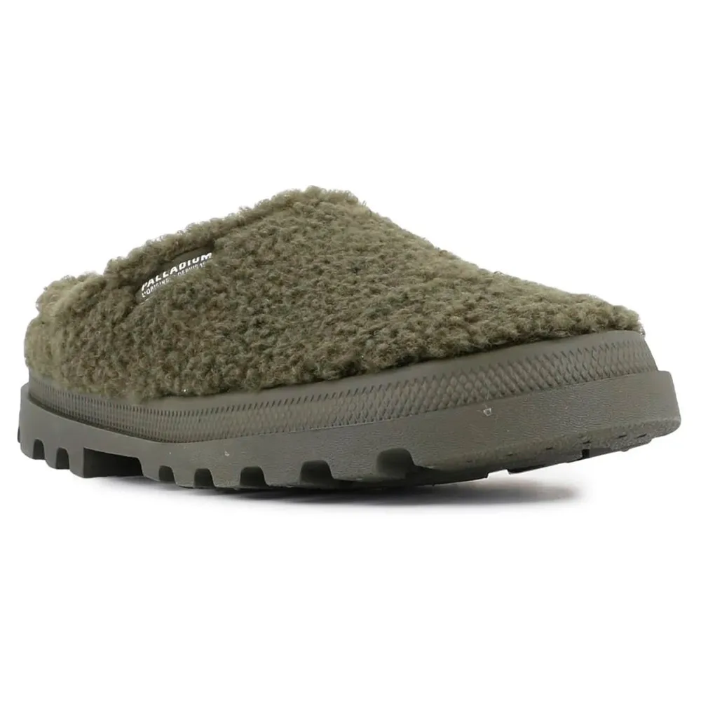 Купить Palladium 79517-325-m-41 Деревянные башмаки Dunelite Mule Cosy Olive Night 35x25x15 EU 41 7ft.ru в интернет магазине Семь Футов