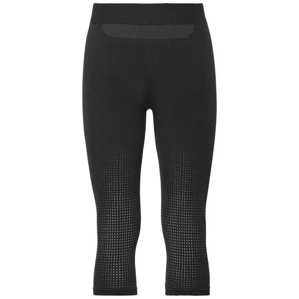 Купить Odlo 188062-60064-XXL 3/4 базовые штаны Performance Warm Черный Black / Odlo Concrete Grey 2XL 7ft.ru в интернет магазине Семь Футов