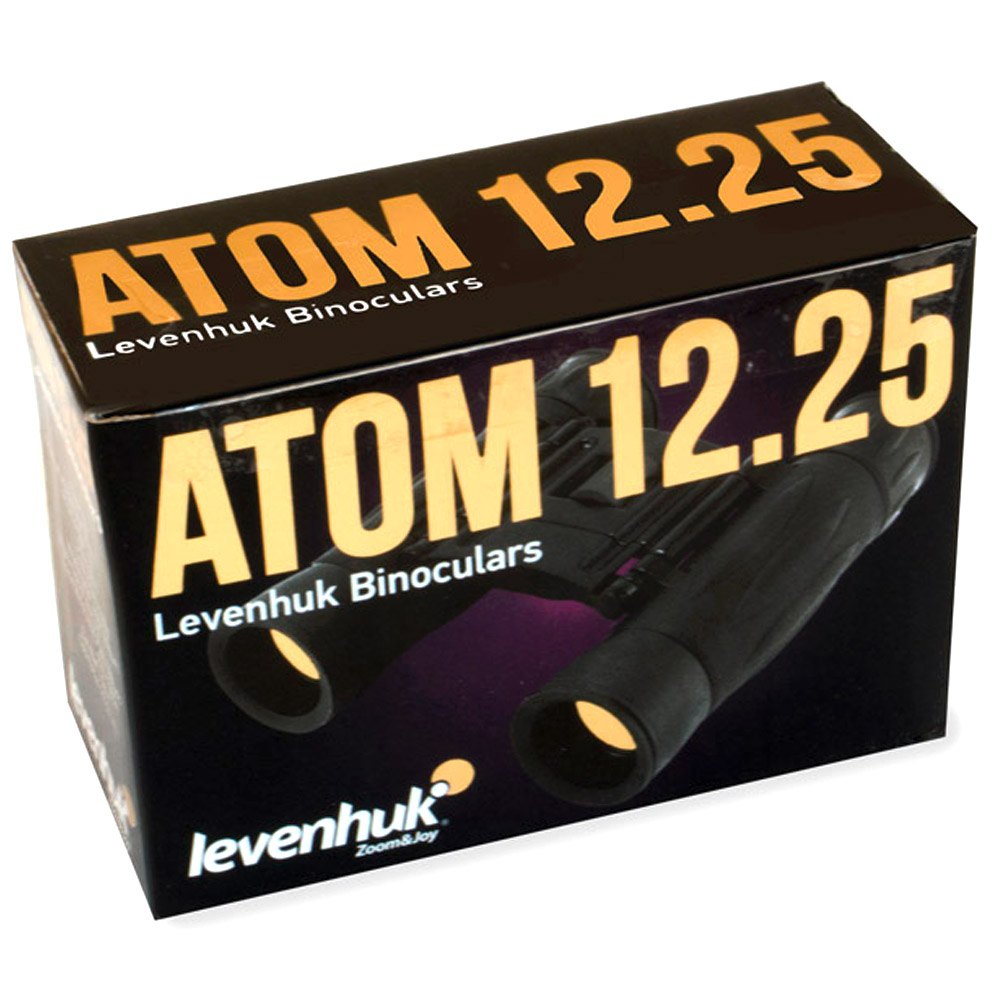 Купить Levenhuk 67677 Atom 12x25 Бинокль Черный  Black 7ft.ru в интернет магазине Семь Футов