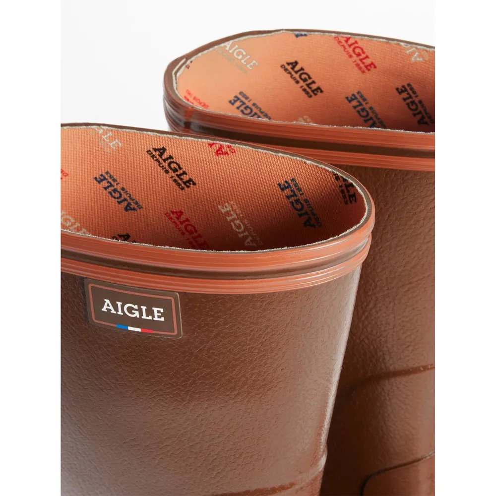 Купить Aigle 36415-49 дождевые сапоги Tancar Pro Brown 40x35x15 EU 49 7ft.ru в интернет магазине Семь Футов