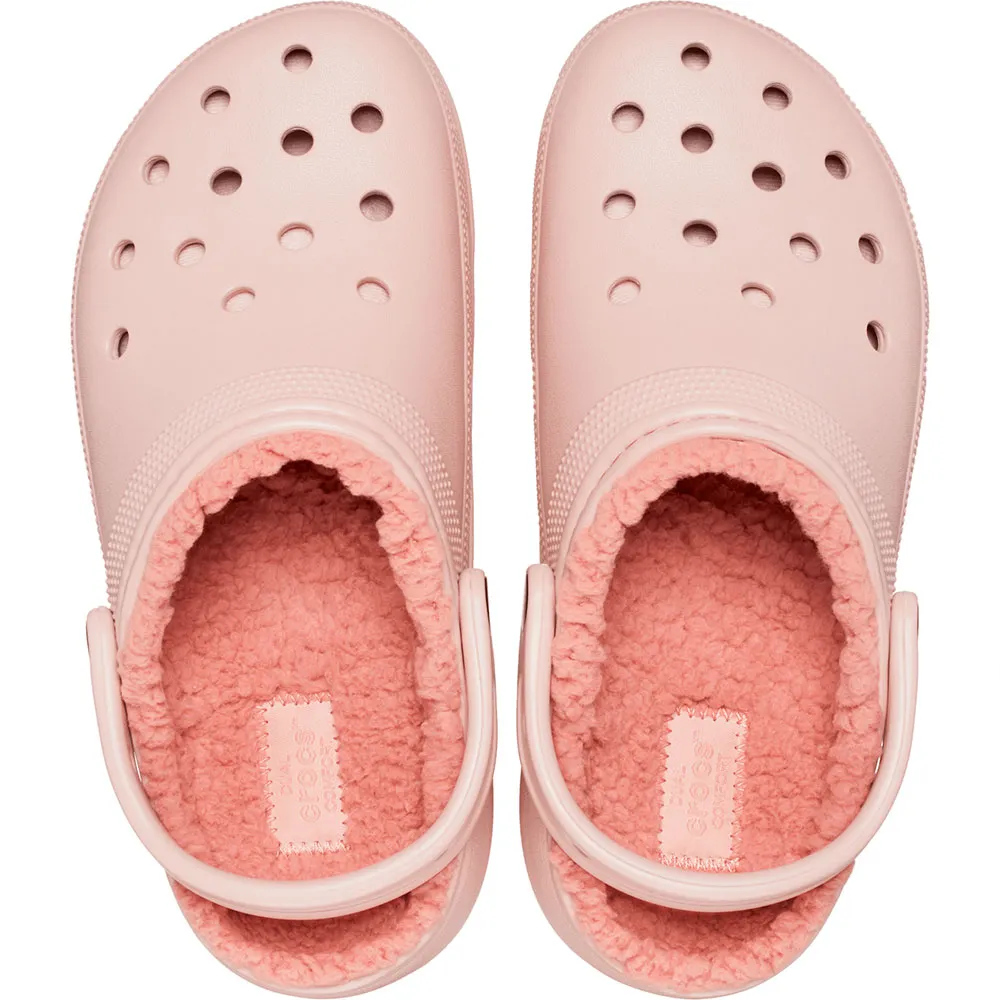 Купить Crocs 207938-6ty-w6 Деревянные башмаки Classic Platform Lined Pink Clay 35x25x15 EU 36 7ft.ru в интернет магазине Семь Футов