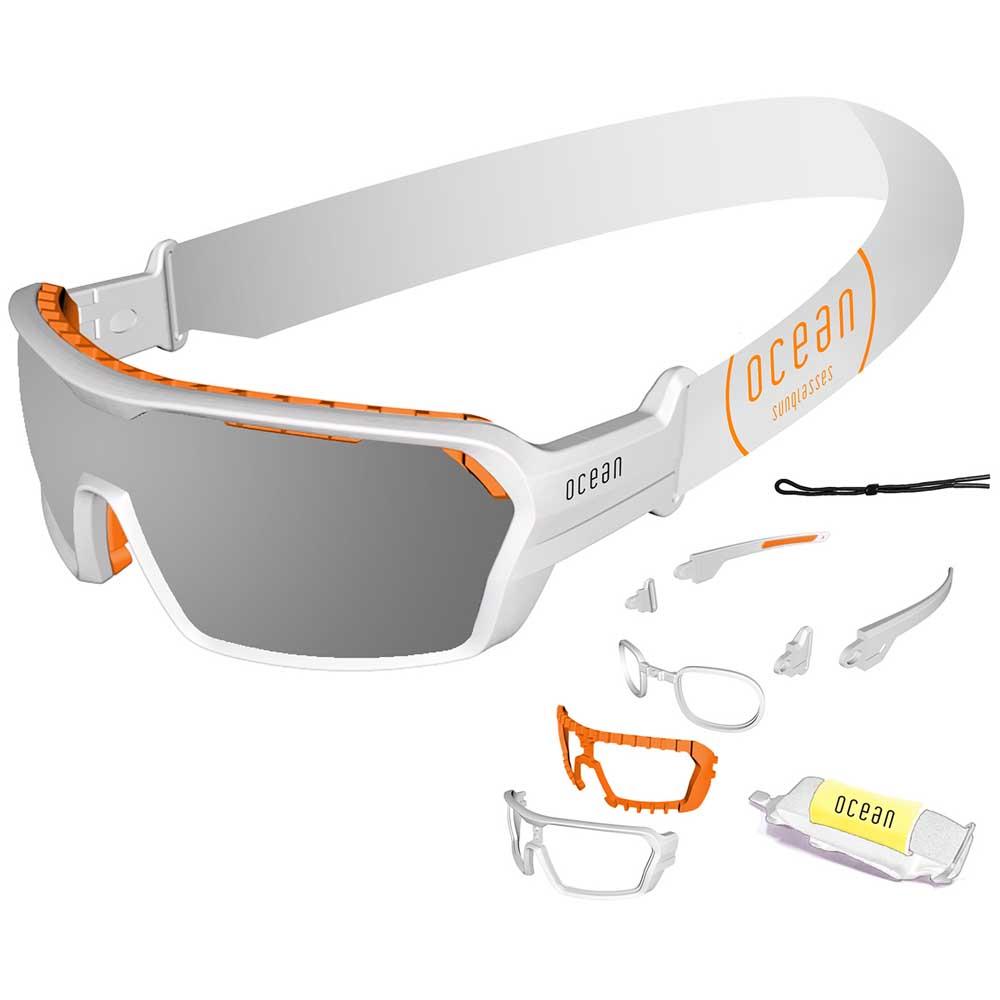 Купить Ocean sunglasses 3700.6X поляризованные солнцезащитные очки Chameleon Matte White White Strap/CAT3 7ft.ru в интернет магазине Семь Футов