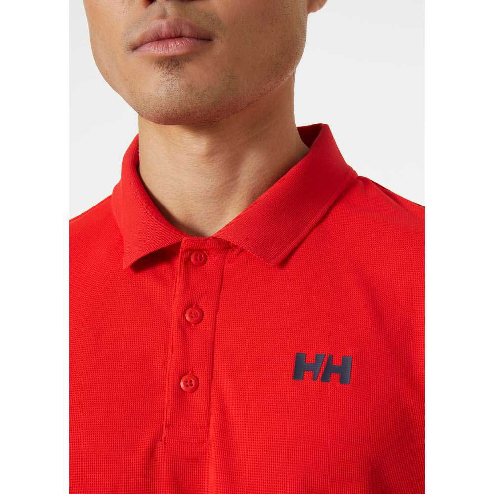 Купить Helly hansen 34207_222-S Поло с короткими рукавами Ocean Красный Alert Red S 7ft.ru в интернет магазине Семь Футов