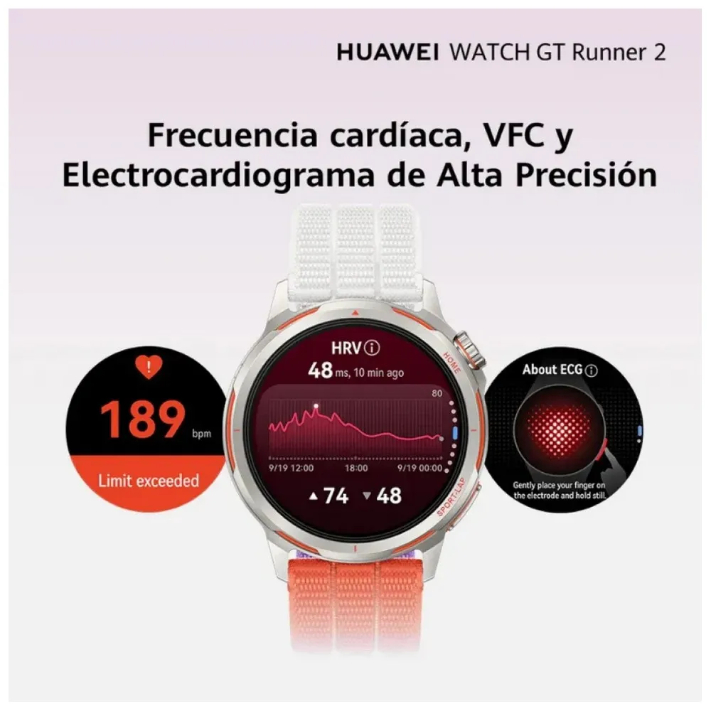 Купить Huawei 103241 Смарт-часы GT Runner 2 Orange 14x8x3 7ft.ru в интернет магазине Семь Футов