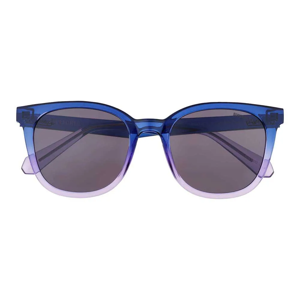 Купить Superdry 996092-75-3030 Солнцезащитные очки Sds-5032-153 Crystal Indigo Blue / Lavender Fade Solid Smoke/CAT3 7ft.ru в интернет магазине Семь Футов