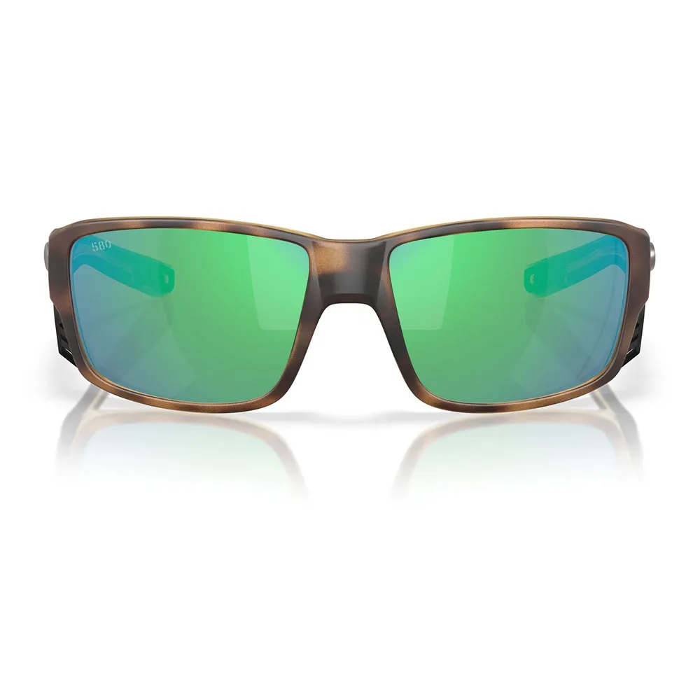 Купить Costa 06S9105-91051560 поляризованные солнцезащитные очки Tuna alley pro Matte Tortoise Green Mirror 580G/CAT3 7ft.ru в интернет магазине Семь Футов