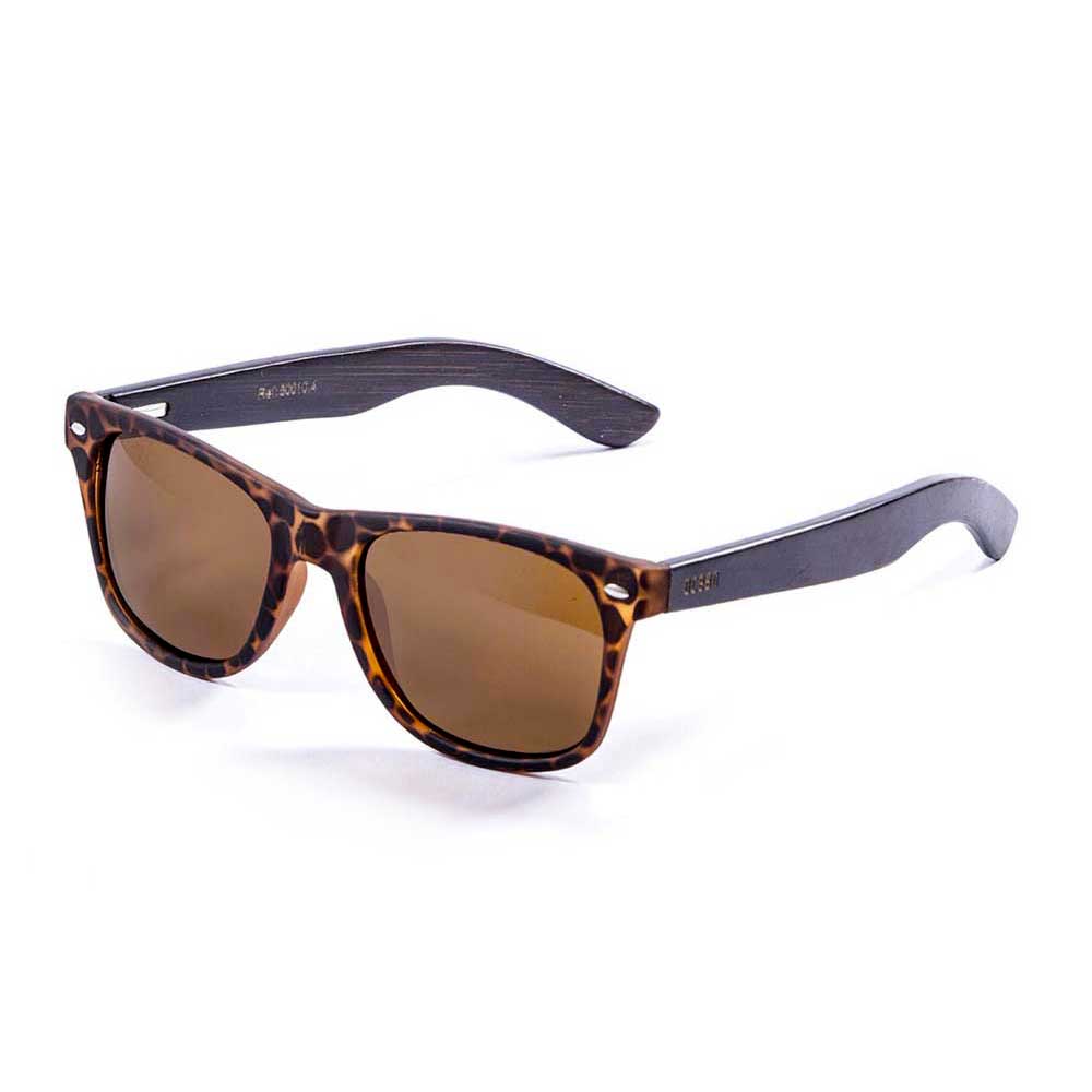 Купить Ocean sunglasses 50010.4 Деревянные поляризованные солнцезащитные очки Beach Brown / Demy Brown / Brown 7ft.ru в интернет магазине Семь Футов