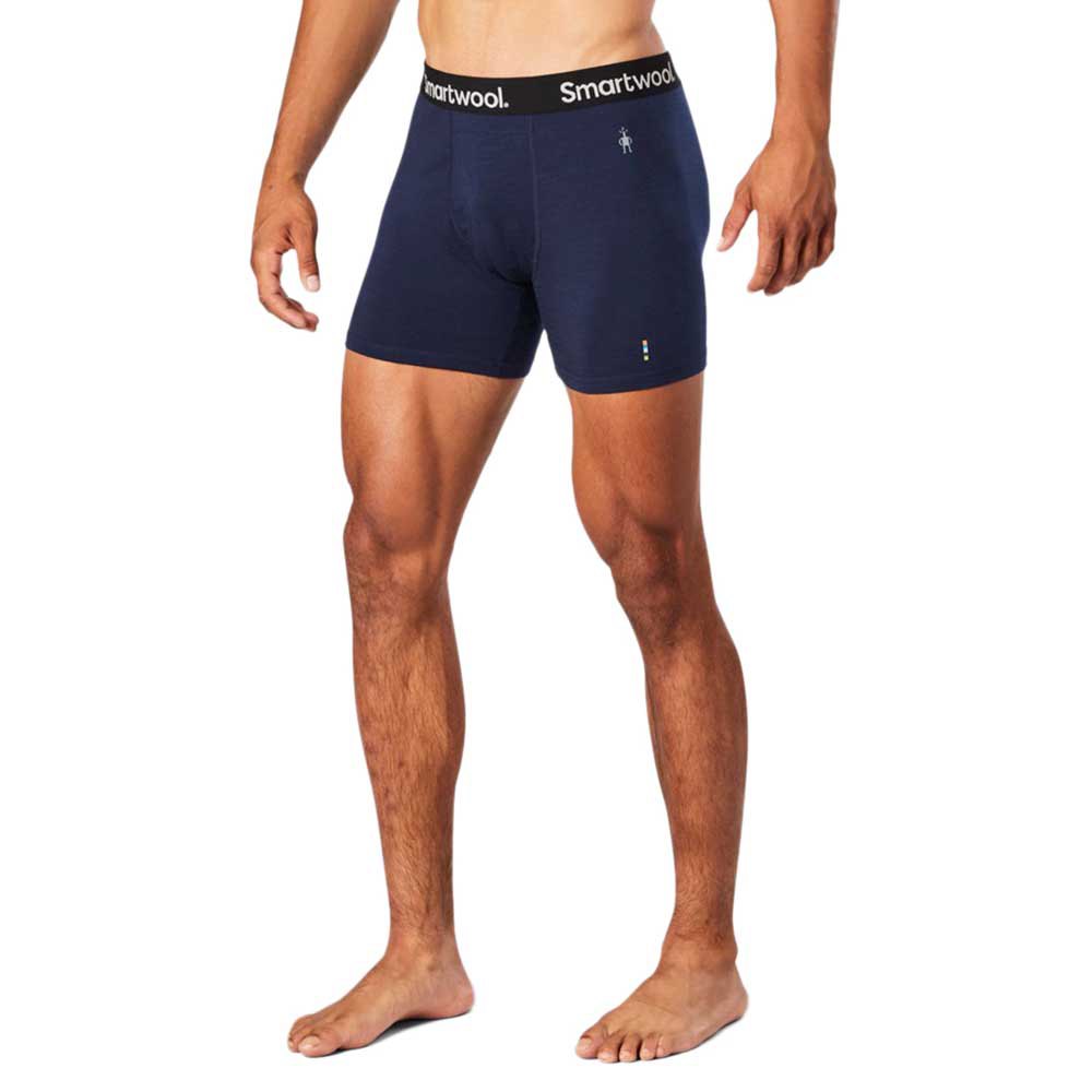 Купить Smartwool SW0169980921.XL Боксёр Merino Brief Голубой  Deep Navy XL 7ft.ru в интернет магазине Семь Футов