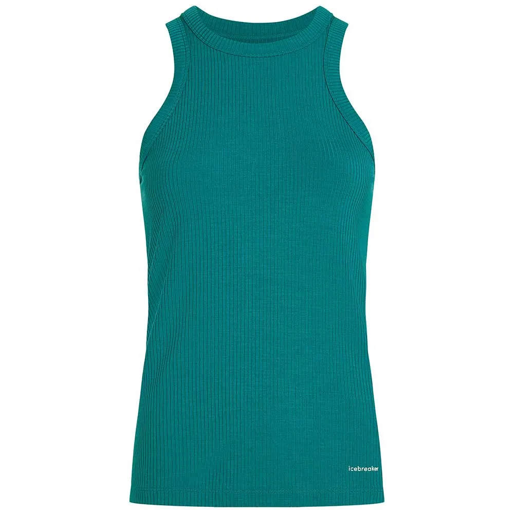 Купить Icebreaker 0a57790lg/xl базовый слой без рукавов Merino Blend Rib Lotus Tidal Teal 30x25x2 7ft.ru в интернет магазине Семь Футов