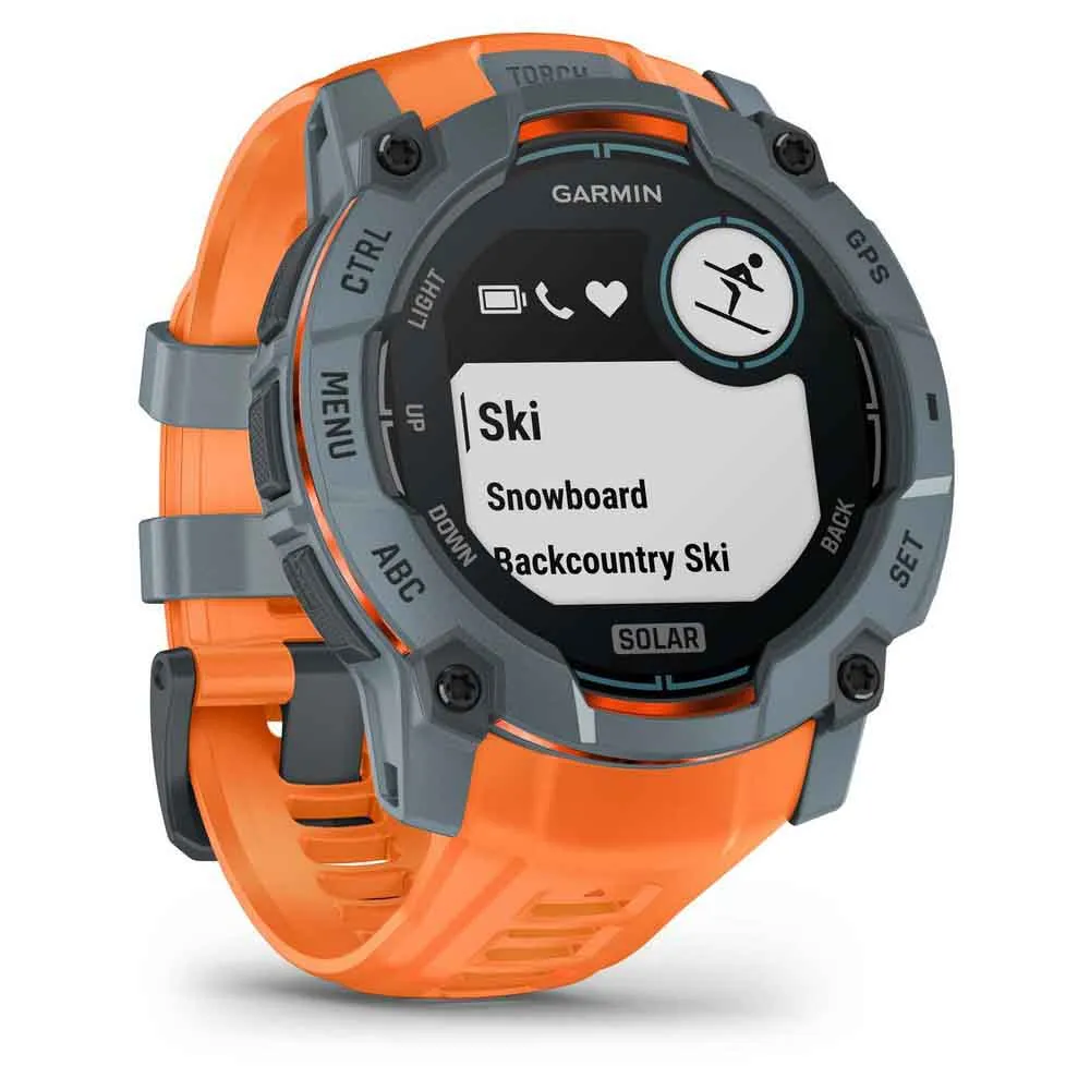 Купить Garmin 010-02935-01 Часы Instinct 3 50 mm Solar Оранжевый Grey / Orange 7ft.ru в интернет магазине Семь Футов