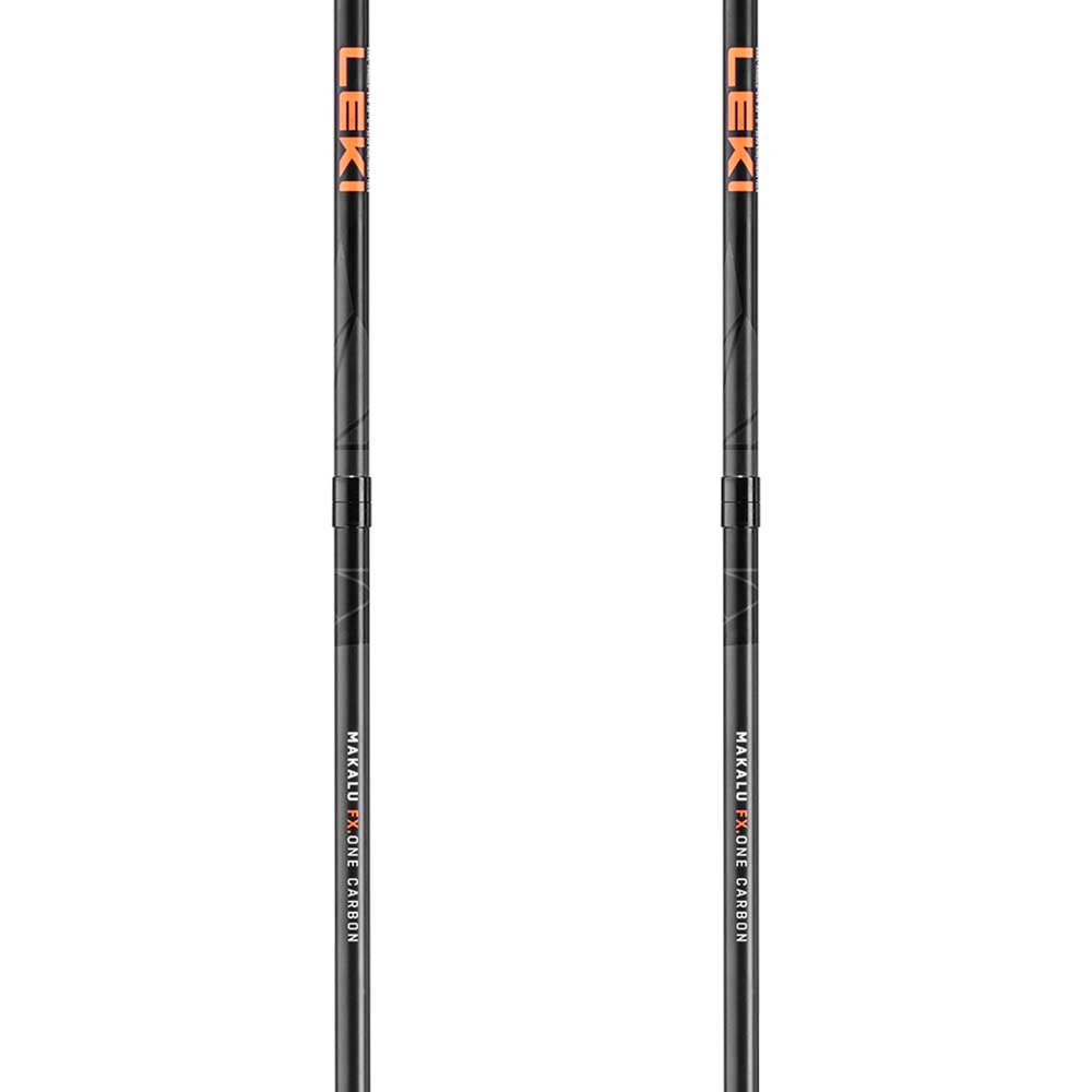 Купить Leki 65420701-120 Makalu FX.One Carbon столбы Серебристый Black / Naturalcarbon / Orange 120 cm 7ft.ru в интернет магазине Семь Футов