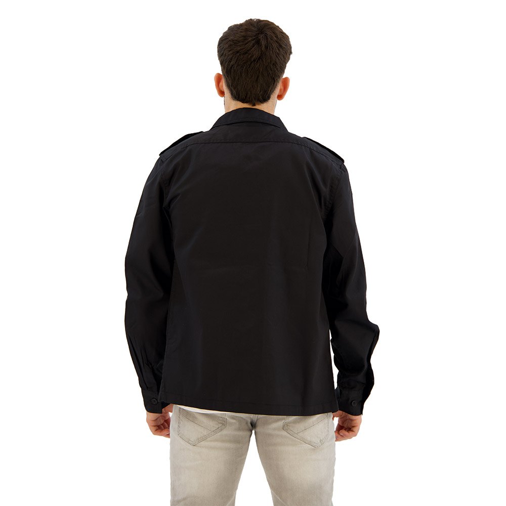 Купить Brandit 4102-2-5XL Рубашка с длинным рукавом US Черный Black 5XL 7ft.ru в интернет магазине Семь Футов