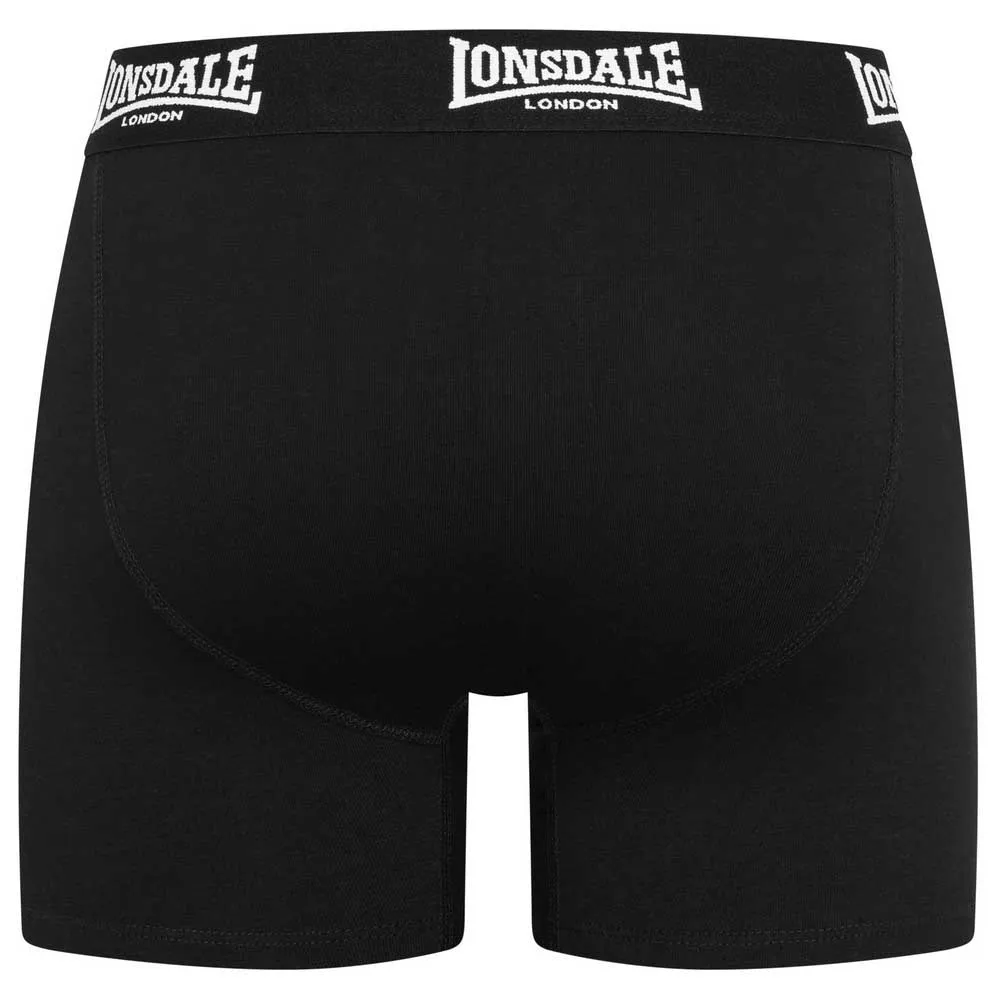 Купить Lonsdale 117752-1000-m трусы-боксёры West Challow 4 Единицы Black 20x10x5 7ft.ru в интернет магазине Семь Футов
