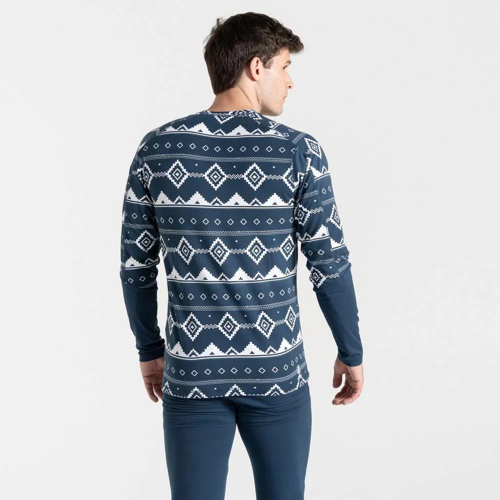 Купить Dare2B DMU398-F2M-M Набор базовых слоев Exchange III Moonlight Denim Fairisle Print M 7ft.ru в интернет магазине Семь Футов