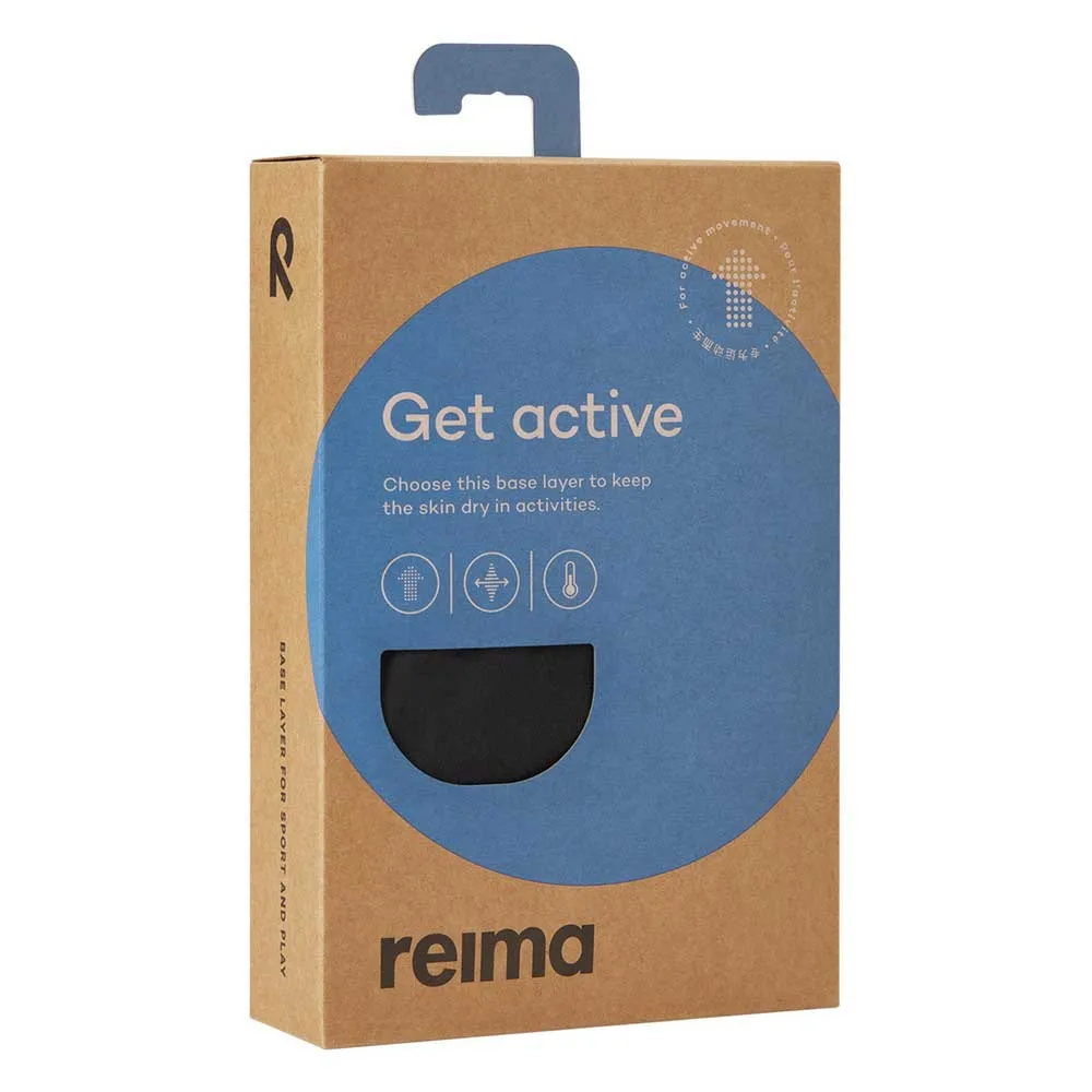 Купить Reima 5200034a-9990-100 Комплект термобелья с длинным рукавом Sportti Black 30x22x4 3-4 Years 7ft.ru в интернет магазине Семь Футов