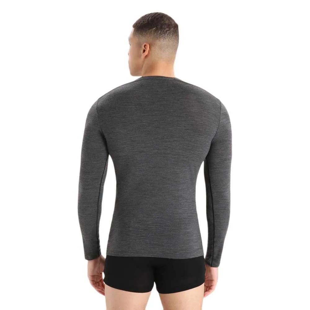 Купить Icebreaker 103032011M Базовый слой с длинным рукавом Merino 150 Anatomica Jet Heather 011 M 7ft.ru в интернет магазине Семь Футов
