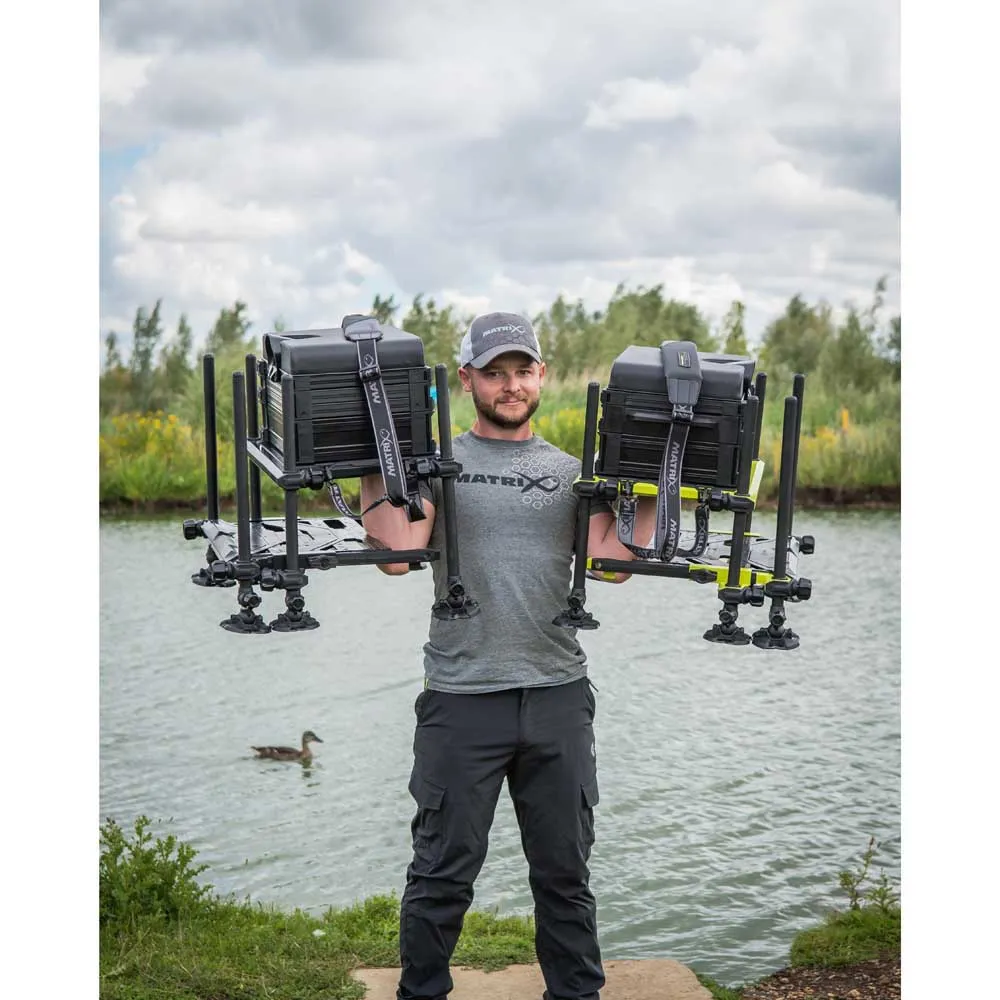 Купить Matrix fishing gmb199 Рыболовный ящик с сиденьем F25 Pro Lime 100x80x40 7ft.ru в интернет магазине Семь Футов