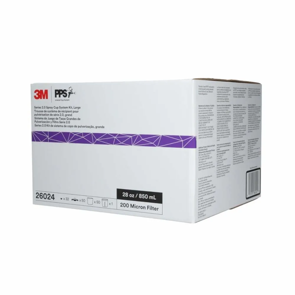 Купить 3M 71-26114 Стакан для распыления PPS серии 2.0 201ml White 7ft.ru в интернет магазине Семь Футов