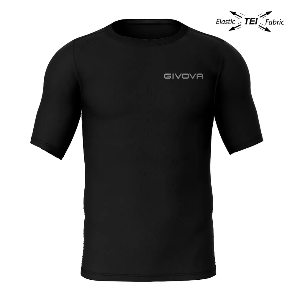 Купить Givova MAE011-0010-S Базовый слой с коротким рукавом Corpus 2 Black S 7ft.ru в интернет магазине Семь Футов
